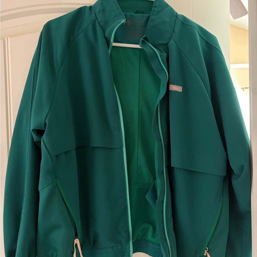 Green Athletic Jacket - image 1